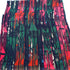Pink and Green Stripe and Geometric Challis Woven Fabric 1 yard and 24 Inches